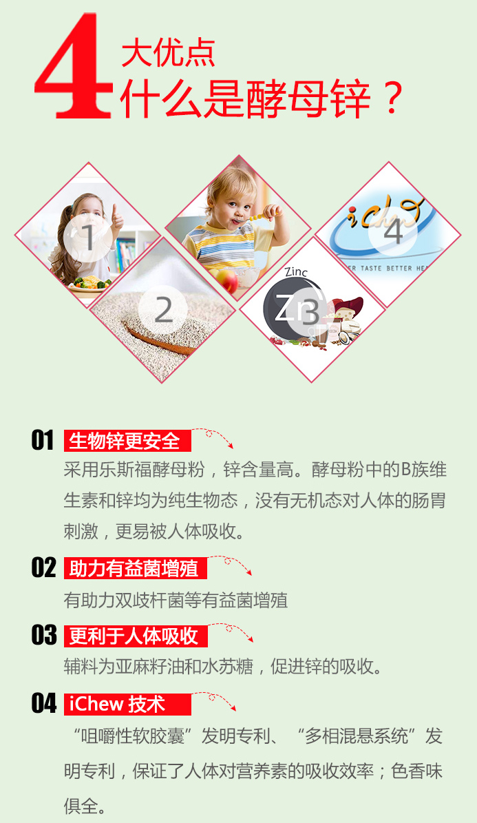 酵母富锌凝胶糖果